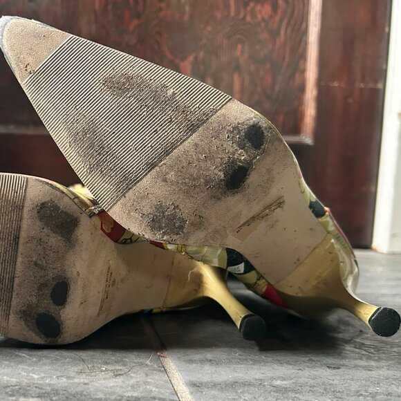 Unknown Maker - Vintage - Size 5.5 - High Heel Boots - Picture 6 of 6